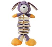 Zanthicia Squeak Slow Feed Dog Toys Interactive Stuffed Toy Teeth Cleaning Chew Fun For All Breeds Helping Puppy Maintain Teeth Health And Redirect Bad Biting Behavior. FunctionTo Prevent Tearing Home