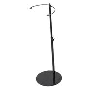 Zanthicia Stable Base Flower Holder Adjustable Bouquet Display Stand for Creative Floral Arrangements At Home Providing Good Support and Suitability for Long Term Flower Bouquet, Black, 32cm to 60cm