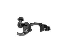 Zanthicia Sturdy Construction Data Collector Clamp Reliable Pole Clamp For Accurate Surveying In Varied Conditions Professional RTK Pole Data Bracket Aluminum