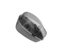 Zanthicia Sturdy Hamster Cage Made Of PP Features Transparent Openable Top Ensures Comfort Space For Playfulness And Exercise Large Hamster Cage Habitat Acrylic Portable, gray, 35.5x27.5x20cm