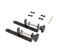 Zanthicia Tabletop Bracket Pegboard Accessories Improve Stability With Adjustable Clamps Various Desktop Thickness Options Pegboard Panel Desk Mounting Clamps Bracket Metal