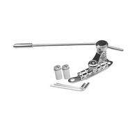 Zanthicia Tailpiece Tremolo For LP SG Guitars Guitar Modifications Featuring Easy Installation And Longevity Electric Guitar Bridge Stop Bar Tailpiece Tremolo Is LP SG Bridge, Silver, 25x10x4.5cm