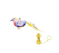 Zanthicia Teasing Cat Toy With Simulated Bird Sound Fun Playtime Simulated Bird Toy Makes Sound As Soon As Is Touched For Cat, Type 1