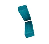 Zanthicia Thickened Stretch Sofa Armrest Cover 2pcs Removable Enhanced Chair Fit, Peacock Blue