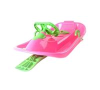 Zanthicia Tis Season For Fun With Versatile Snow Sledge Offering Exciting Outdoor Activities Kids Will Love All Winter Steerable Snow Sled For Kids With, Pink, 102x19x48cm