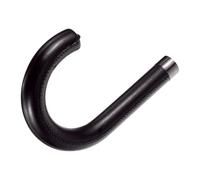 Zanthicia Umbrella Replaceable Handle Grip PU Leather Stick Umbrella Handle Replacement Reliable Grip for All Conditions Stick Replacement Leather J, PU Black, 17x12cm