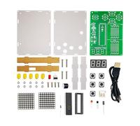 Zanthicia Unleash Creativity With DIY Welding Project Practice Racing Pixel Game Console Production Kit Welding Learning Snake