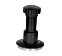 Zanthicia User Friendly Adjusting Coffee Tamper Flat Base Professional Baristas and Coffee Lovers Alike Making Effortlessly Stainless Steel Spring Calibrated Tamper Replace, Black, 58.35mm