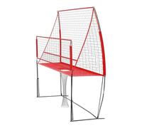Zanthicia Volleyball Practice Net Team Training Improve Skills Adjustable Height Convenient Quick Easy Setup Indoor Outdoor Indoor Outdoor Hitting Serving Passing Practice