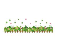 Zanthicia Wall Sticker Flower Craft Decorative Decal PVC Wallpaper Self Adhesive Removable Poster Home Window TV Decoration