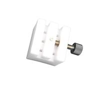 Zanthicia Watch Strap Fixing Clamp Professional Watchmaking Support Easy To Operate Tool For Effective Strap Repairs Portable Watch Band Holder Block For Watchmaker, White, 4.1cm