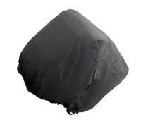 Zanthicia Waterproof Golf Cart Cover Zipper Buggy Sun Protector Rain Cover Sunproof Dustproof, Black, 275x122x168cm