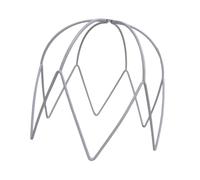 Zanthicia Wire Lampshade Frame Ring Rack Support Offer Practical Solutions for Charming Bedroom Lighting Projects Lampshade Ring Frame Iron Wire Light Shade Cover, Style A