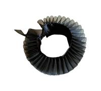 Zanthicia Women Chiffon Lapel False Collar Costume Stunning Accessory Lightweight Comfortable Adding Class To Everyday Attire False Collar Coat Dress Sweater Autumn Winter, Children Black, 30x5cm