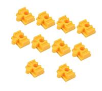 Zanthicia Wooden Train Track Accessories For Building Games Support Imaginative Learning And Family Interaction Track Connector Builder Set Connector For Wooden Train Set, Yellow