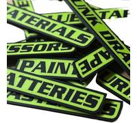 Zanthicia Workspace Neat and Tidy with Magnetic Toolbox Labels and 3D Drawer Tags 12 Pack Can Secure Each Tool in Appropriate Position. 12 Pack of Magnetic Toolbox Labels, Green