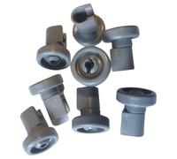 Zanussi 50269970005 Set of 8 Dishwasher Upper Basket Wheels for Zanussi / Faure / AEG / Arthur Martin Electrolux / Arthur Martin / Electrolux / Zanker