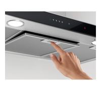 Zanussi Cooker Hood ZFT919Y 90cm Wide Stainless Steel Extractor Fan
