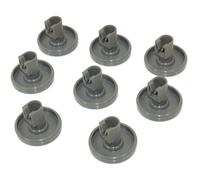 Zanussi Dishwasher Lower Basket Wheel Pack of 8 – Genuine Part 50286965004