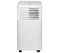 Zanussi ZPAC7001 2 in 1 Air Conditioner & Dehumidifier Unit with Remote Control, 670 W, White, 14 m2 Coverage, 7000 BTU, Suitable for Home & Office