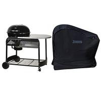 Zanussi Trolley BBQ with Cover - Black