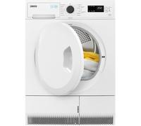 Zanussi ZDC72B4SW White Condenser Tumble Dryer. 7Kg Dry Load, Autoadjust, 2 Point Door Reversibility