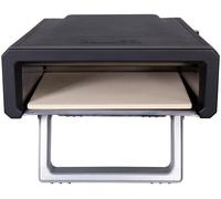 Zanussi ZGPO1PC Gas Powered Pizza Oven with Paddle and Carry Bag in Black