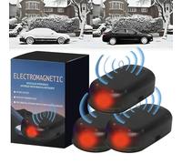 ZANWANXIN Car Interference Antifreeze Instrument, Electromagnetic Car Snow Removal Device, Electromagnetic Wave Anti Freezing and Snow Removal Device, Antifreeze Snow Removal Device (3PCS)