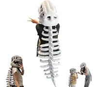 ZANWANXIN Dinosaur Costume, Plush Dino Outfit, Dinosaur Skeleton Costume, 29.52/45.66inch 3d Dinosaurs Costumes Toy (45.66in/Adult Version)