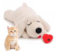 ZANWANXIN Plush Toy for Cats, Cat Calming Toy with Realistic Heartbeat