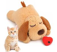 ZANWANXIN Plush Toy for Cats, Cat Calming Toy with Realistic Heartbeat