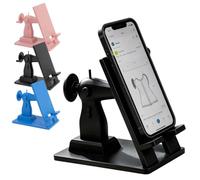 ZANWANXIN Sewing Machine Phone Stand For Office Desk, Study Table & Workbench, Sewists Crafters Use, Hands Free Universal Cell Phone Holder With All Smartphones，Black