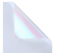 ZANZER 20Pcs Two-color Two-sided Flower Wrapping Silk Paper Waterproof Packaging Glitter Paper Laser Gradient Color Florist Supplies