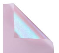 ZANZER 20Pcs Two-color Two-sided Flower Wrapping Silk Paper Waterproof Packaging Glitter Paper Laser Gradient Color Florist Supplies