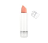 Zao Cocoon 415 nude peach lipstick refill for women