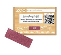 Zao Eyes Eyeshadow-PrimerPearly Eyeshadow Refill 115 Ruby Red