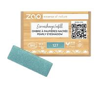 Zao Eyes Eyeshadow-PrimerPearly Eyeshadow Refill 127 Pearly Peacock Blue