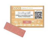Zao Eyes Eyeshadow-PrimerPearly Eyeshadow Refill 132 Peach Pink