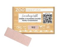 Zao Eyes Eyeshadow-PrimerRefill Rectangular Eyeshadow 102 Pinky Beige