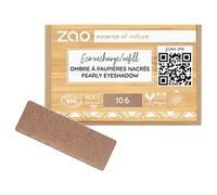 Zao Eyes Eyeshadow-PrimerRefill Rectangular Eyeshadow 106 Pearly Bronze