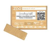Zao Eyes Eyeshadow-PrimerRefill Rectangular Eyeshadow 124 Gold