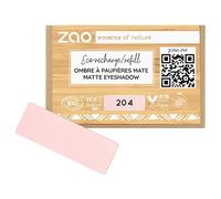 Zao Eyes Eyeshadow-PrimerRefill Rectangular Eyeshadow Matt 204 Golden Old Pink