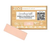 Zao Eyes Eyeshadow-PrimerRefill Rectangular Eyeshadow Matt 218 Apricot Nude