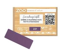 Zao Eyes Eyeshadow-PrimerRefill Rectangular Eyeshadow Matt 221 Matt Plum
