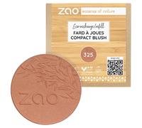 Zao Face Rouge-HighlighterRefill Compact Blush No. 325 Golden Coral