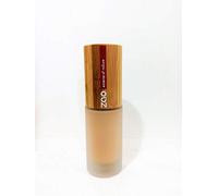 ZAO Liquid Silk 701 Liquid Makeup Foundation in a Bamboo Container Ivory/Light-Beige Certified Bio / Ecocert / Cosmebio / Natural Cosmetics