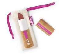 Zao Organic Makeup Matte Lipstick Dark Nude 467 0.18 Oz.