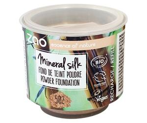 Zao Teint FoundationRefill Mineral Silk Powder Foundation 502 Pinkish Beige