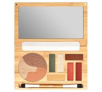 Zao Teint Rouge-HighlighterTerra Toscana Palette Mosaic Powder 357 + Compact Blush + Shine Up Powder + Pearly Eyeshadow + Matte Eyeshadow 222 + 223 + Ultra-Shiny Eyeshadow + Cream Lipstick 406 + Cream