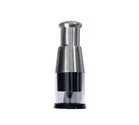 zaoalife Garlic Chopper Peeling Multifunctional Handheld Tomato Crusher Creative Hand Press Manual Hand Chopper Herbs Nuts(Silver)